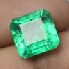Natural Green Emerald Loose Gemstone 8.90 ct Square Shape for Jewelry Making and Gem Collections