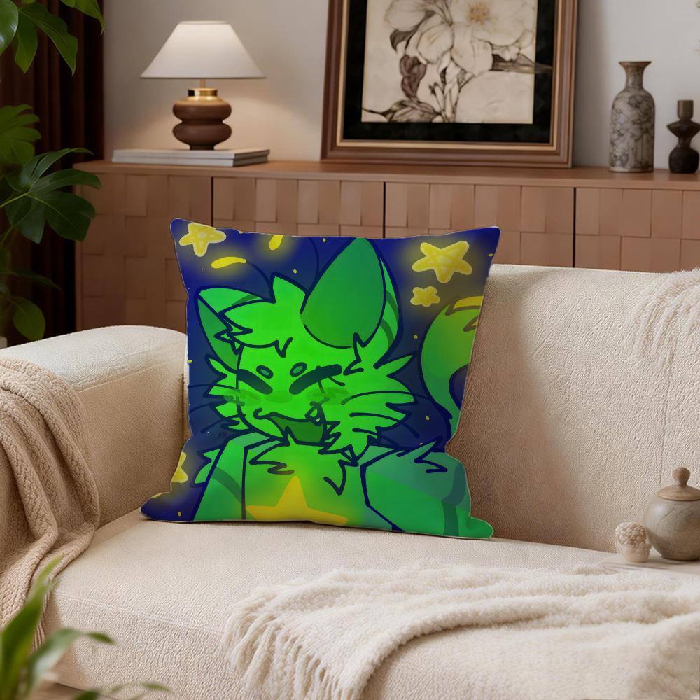 Horror Regretevatorgnarpy Cushion Cover Cushion Cover Set 4Pcs 50x50 45x45 40x40 Pillowcase Decorative Sofa Home Decor