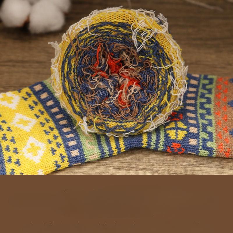 5 Par Dam Randiga Crewstrumpor Mellanlånga Mjuka Andningsbara Högelastiska Strumpor