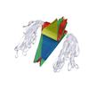Colorful Triangular String Flags