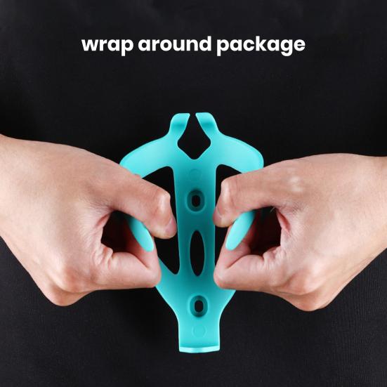 Water Kettle Cage Ultra-Light Bicycle Bottle Holder Smooth Stable Colorful Design Easy to Install Universal Fit Water Bottle Rack