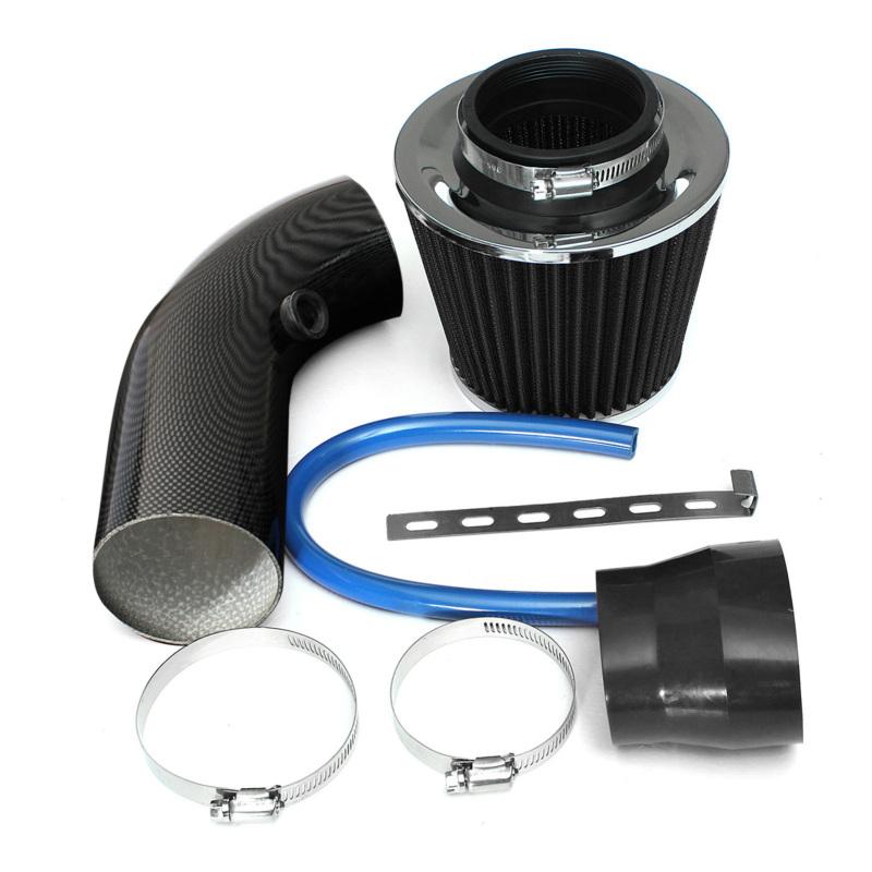 64-76mm/3'' Universal Auto Kaltluftansaugfilter Induktionsrohr Power Flow Schlauchsystem Luftansaugfilter