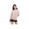 Li Ning Sports Fashion Series Letter Embroidery Solid Color Hooded Jacket Women Jacket Light-Water-Pink AWDR518-2