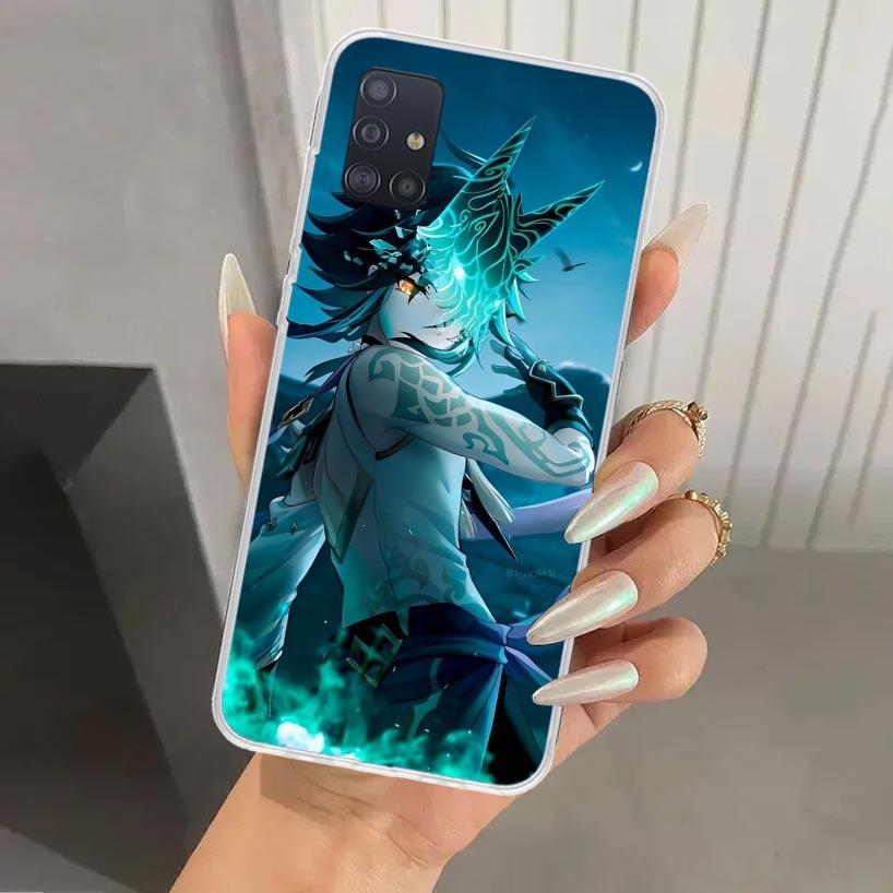 

Xiao Genshin Impact Phone Case for Samsung Galaxy A52 A32 A22 A12 A02S A50S A30S A10S Note 20 Ultra 10 Plus S10 A31 A20 A71 A72 Samsung A52
