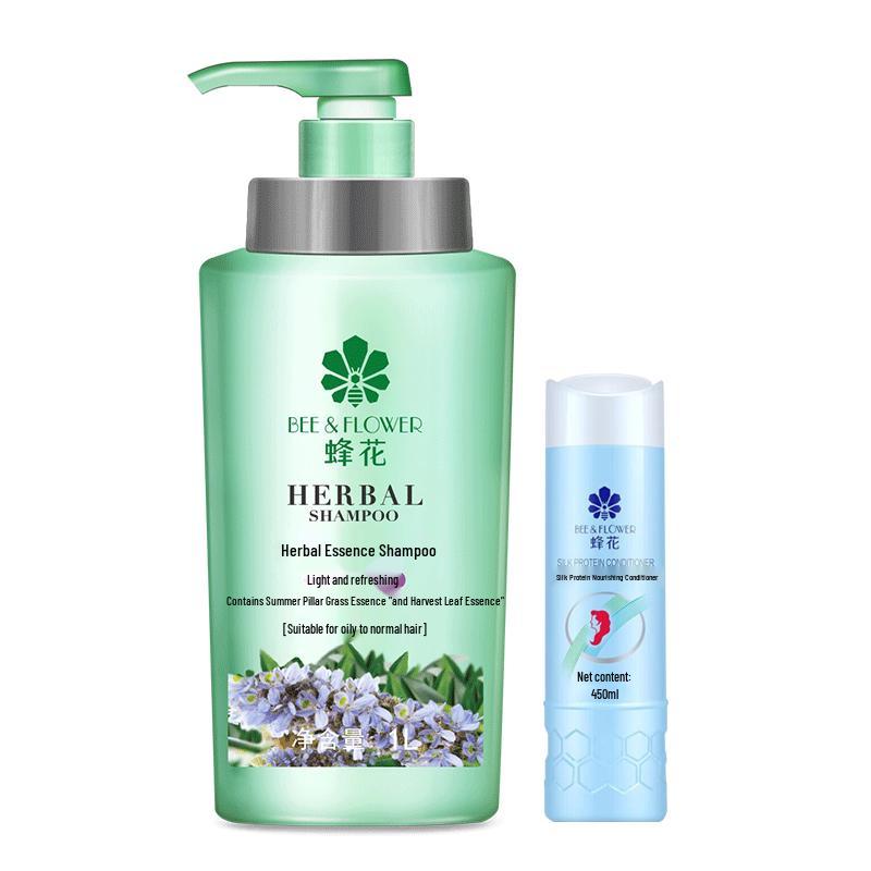 Fong Hua Herbal Essence Shampoo & Silk Protein Conditioner Set