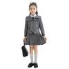 Girls' Casual Fashion Two-Piece Suit Set - Autumn Evening Dress