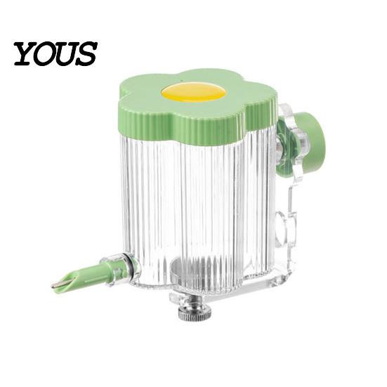 Cockatiel Water Dispenser Automatic Bird for Cage, Inside Outside Cage Mount Magnetic Parrot Bottle Feeder, Transparent Budgie Lovebird Finch