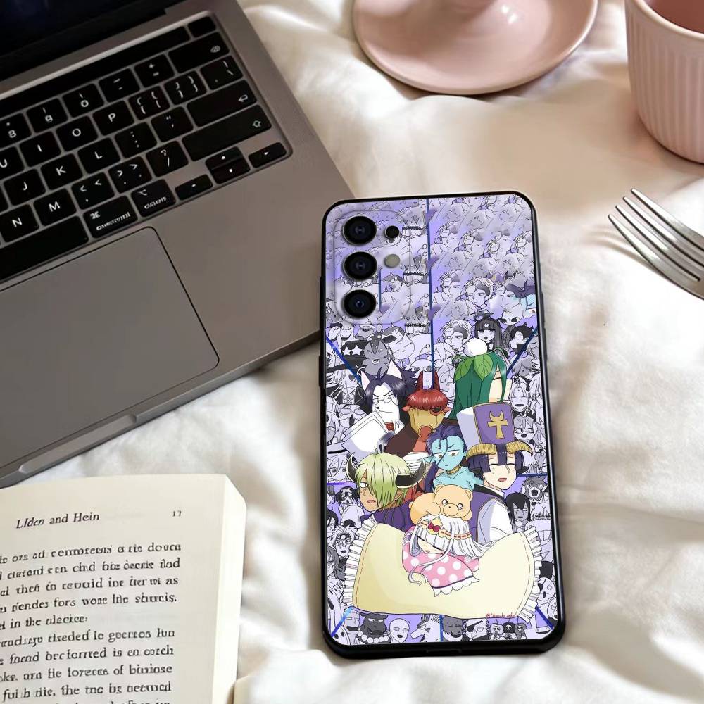 S-sleepy princess in the demon C-castle Phone Case For Samsung S25,24,23,22,30,21,10,9,Ultra,Plus,Lite,FE,4,5 G Soft Black Case