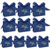 10 Pack Thank You Gift Bags Kraft Paper Material Candy Treat Boxes Mini Gift Bags  Christmas Gift