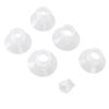 5 Pcs Duckbill Valves Flange Inserts Kit 13 15 17 19 21mm Pump Parts Replacement for Electric Pumps