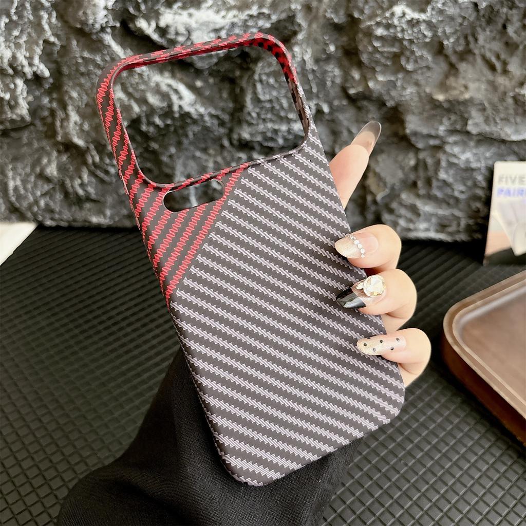 For Xiaomi 17 Pro Case Carbon Fiber Texture PC + TPU Phone Cover Magnetic Case