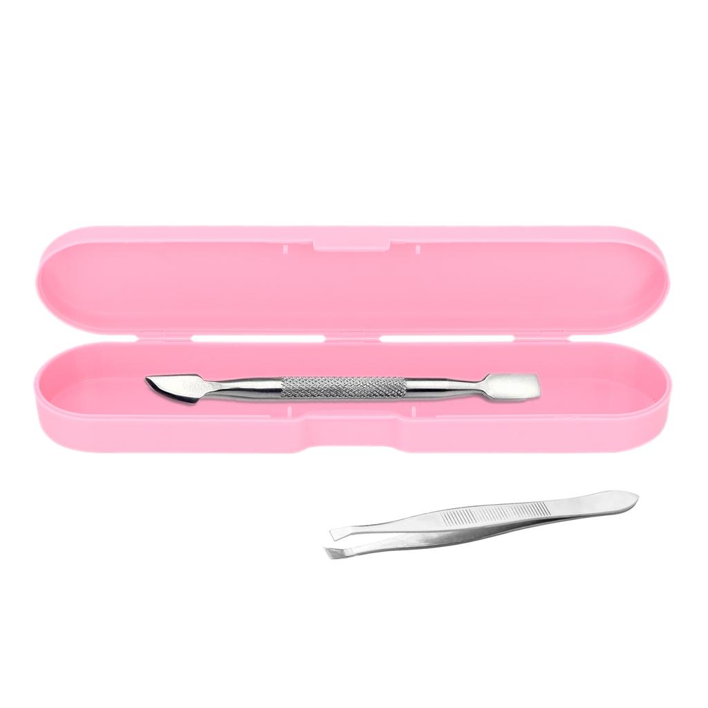 Needle Storage Box r Spoon Toothbrush Buty Tools Storage Case Containers Pink