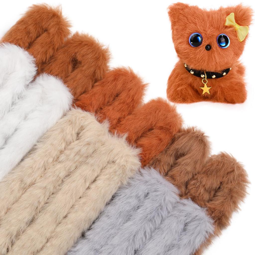 Fenrry 12Pcs Jumbo Fur Pipe Cleaners Craft Cleaners Chenille Stems Pipe for Beginners DIY Arts Craft Decorations