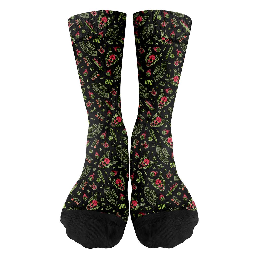 Fashionable, Warm And Interesting Six Or Seven Design Socks For Grandma