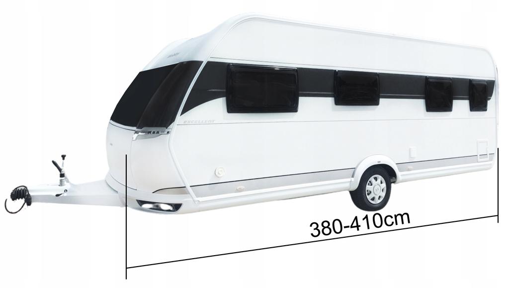 Caravan Cover 380-410 English 4-layer Tarp Camping