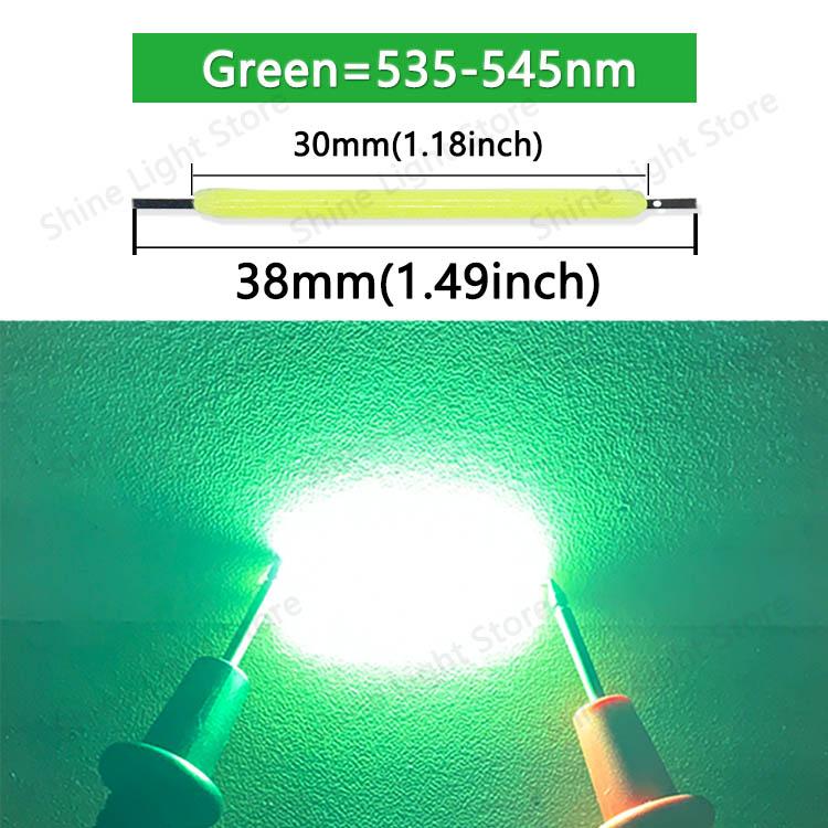 10~1200pcs 3V Filament LED 38mm LEDS Edison Light Bulb Decoration Home Wedding Party Camping Lighting Diod Accessories