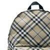 Burberry Adjustable Shoulder Strap Zipper Closure Plaid Polyester Backpack Men Backpack Moss-Green 80913331