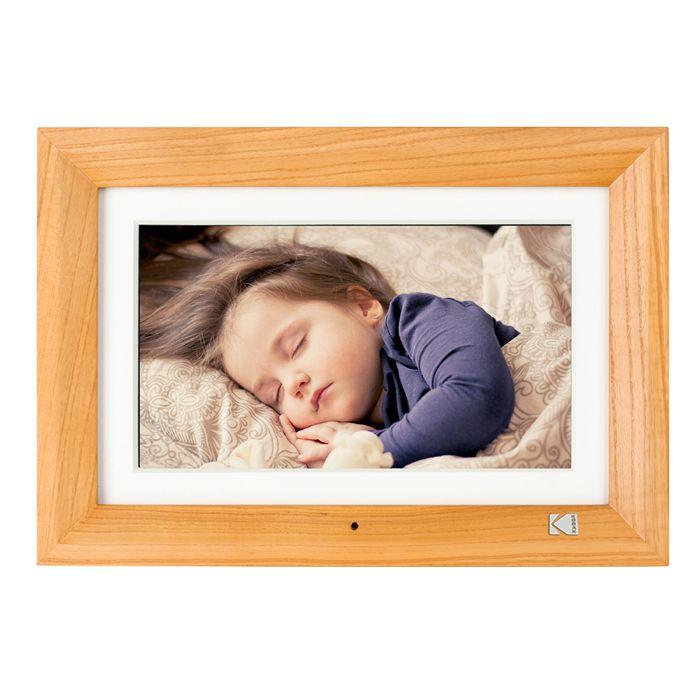 KODAK - Cadre Photo Numérique En Bois Clair - 10 Pouces