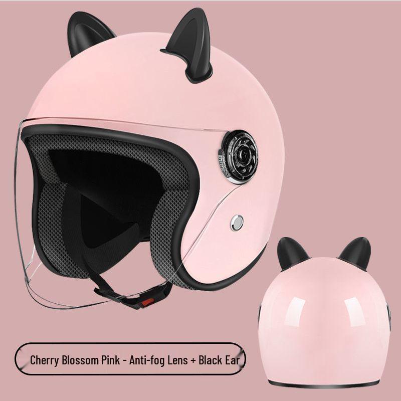3C Electric Vehicle Helmets for Men & Women, All-Season, Stylish, High-Quality, Trendy New Design, Fashionable Internet Favorite