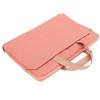 Laptop Bag Large Capacity Waterproof Pink Laptop Briefcase Tote Bag Carrying Handbag For 15.1‑15.6in Laptop