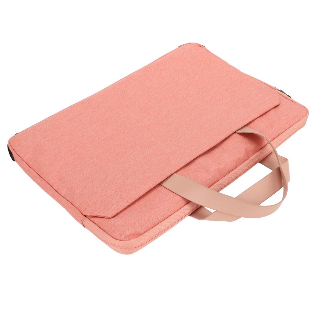 Laptop Bag Large Capacity Waterproof Pink Laptop Briefcase Tote Bag Carrying Handbag For 15.1‑15.6in Laptop