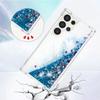 Bling Glitter Liquid Quicksand Phone Case For Samsung Galaxy S25 Edge S24 S23 S22 Ultra S21 Plus S20 FE 5G Anti Fall Clear Cover