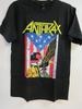 ANTHRAX OFICJALNY MERCH ORZEŁ ZESPÓŁ KONCERT MUZYKA ŚREDNI Unisex Koszulka