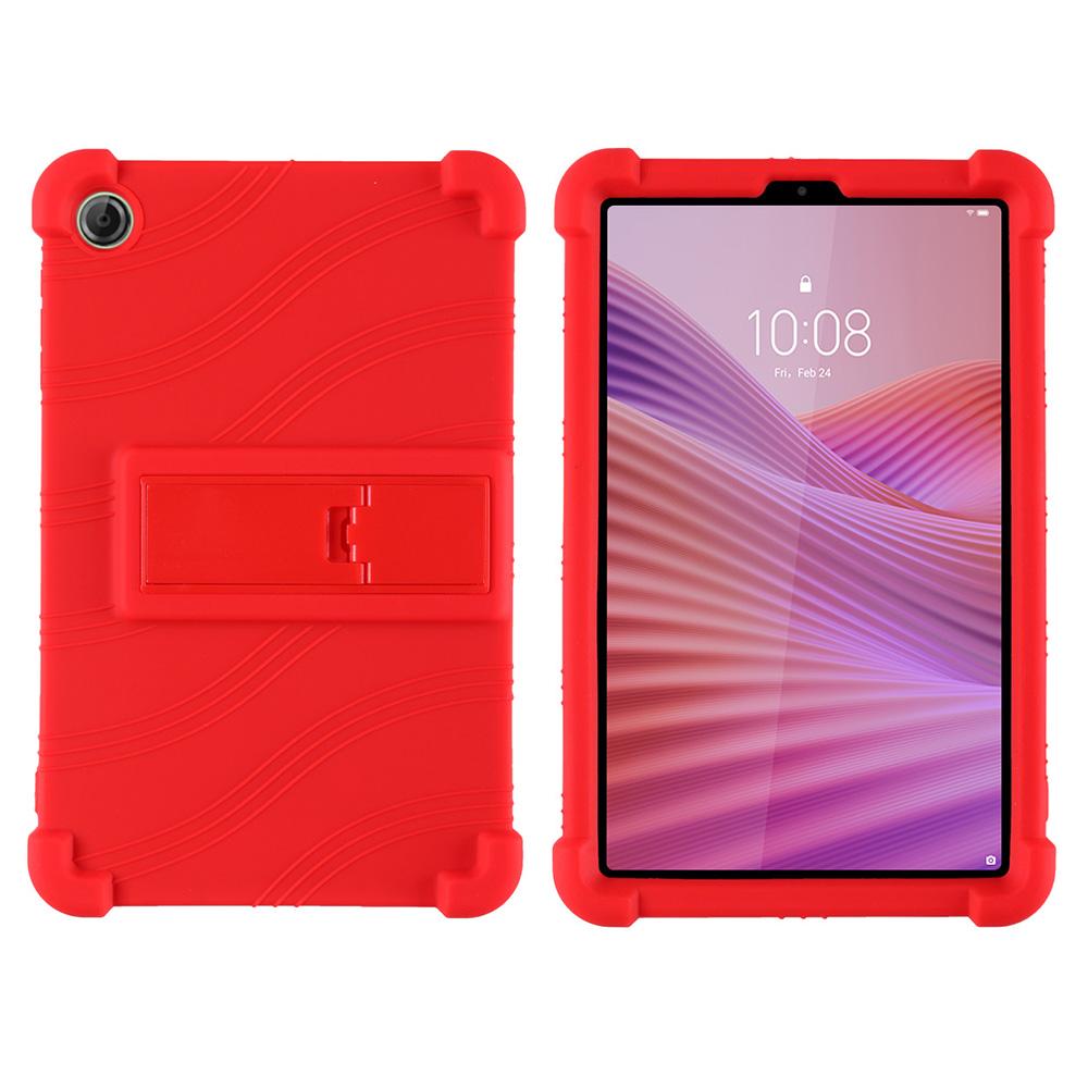 

Чехол для Lenovo Tab K9/Tab One Cover 8.7 дюймов (ТБ305ФУ), Мягкий силиконовый чехол-подставка для детей красный