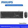 You Shi Wired Keyboard and Mouse Combo with Mouse Pad