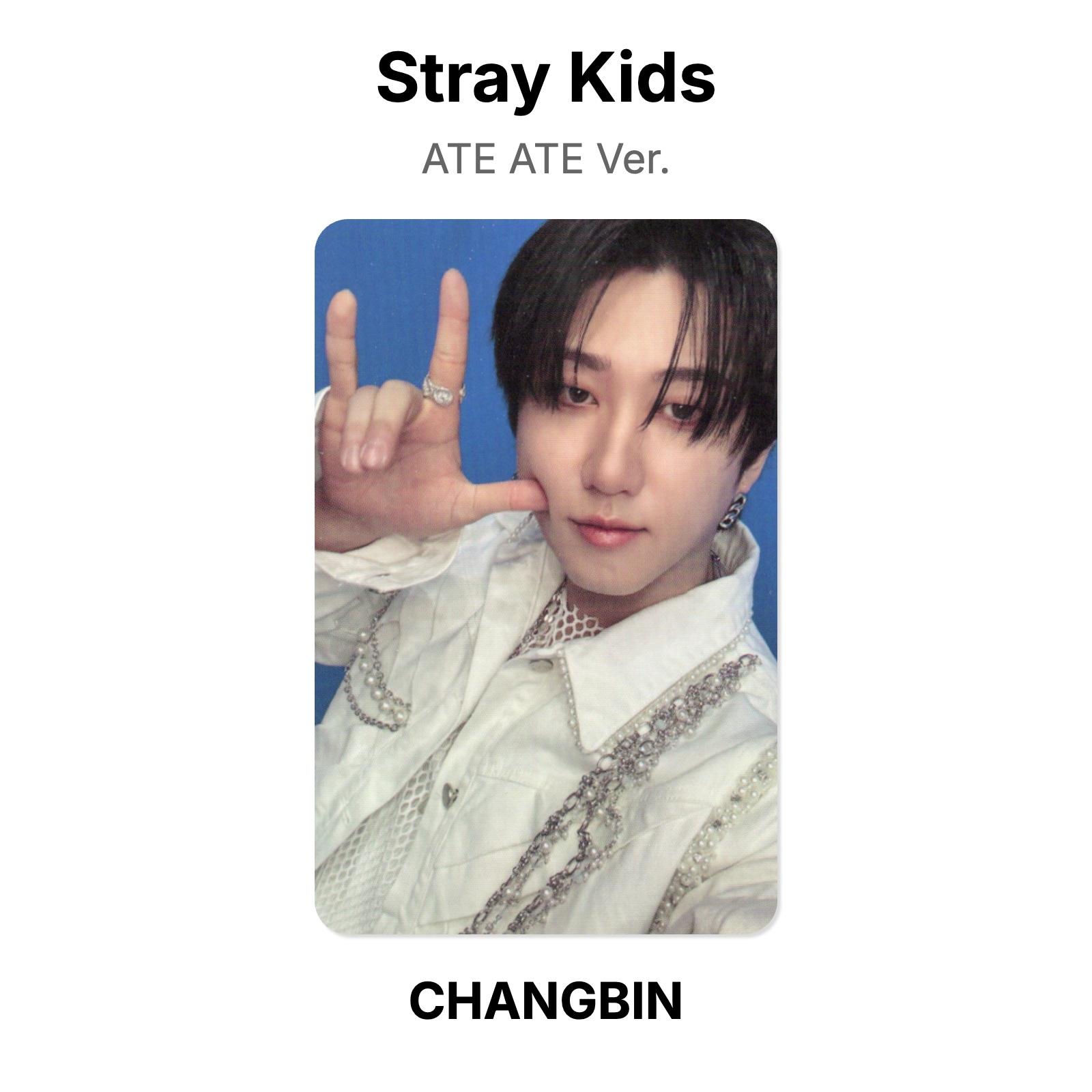 Stray Kids ATE ATE Ver. Official Photocard CHANGBIN