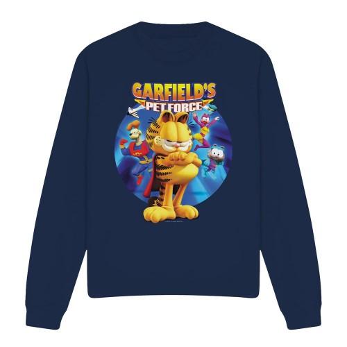 Garfield Unisex Adult DVD Art Sweatshirt