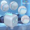 Blue Dinosaur Alarm Clock for Children with Night Light, Digital Clock for Children - Green -