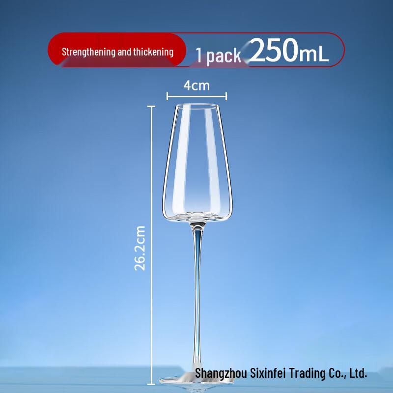 MDNG Glass Crystal Champagne & Martini Cocktail Glasses