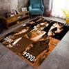 Johnny Hallyday: Life Death carpet Suitable for all seasons floor mats Dormitory decoration Protective pad Fashion