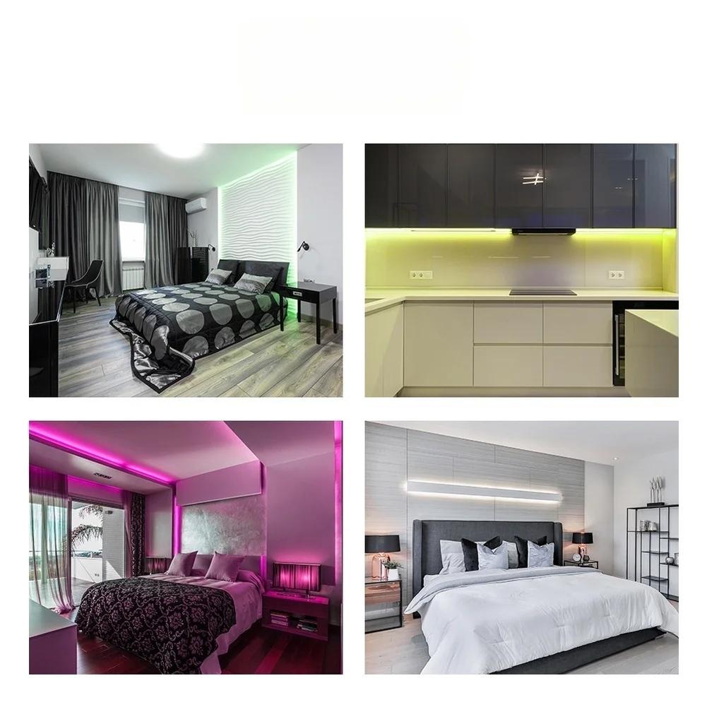 Smart LED Controller FOR ZIGBEE 3.0 5 in 1 RGB CCT RGBW LED Strip Light Controller with Voice and APP Control Support