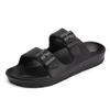 Men Sandals 2024 Summer Beach Outdoor Casual Shoes Male Black Indoor Slippers Flip Flops Footwear Big Size 46 Sandalias Zapatos