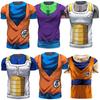 9 Colors Fashion Dragon Ball Women Men's Casual Printed Short Sleeve VEGETA Cosplay T-shirts