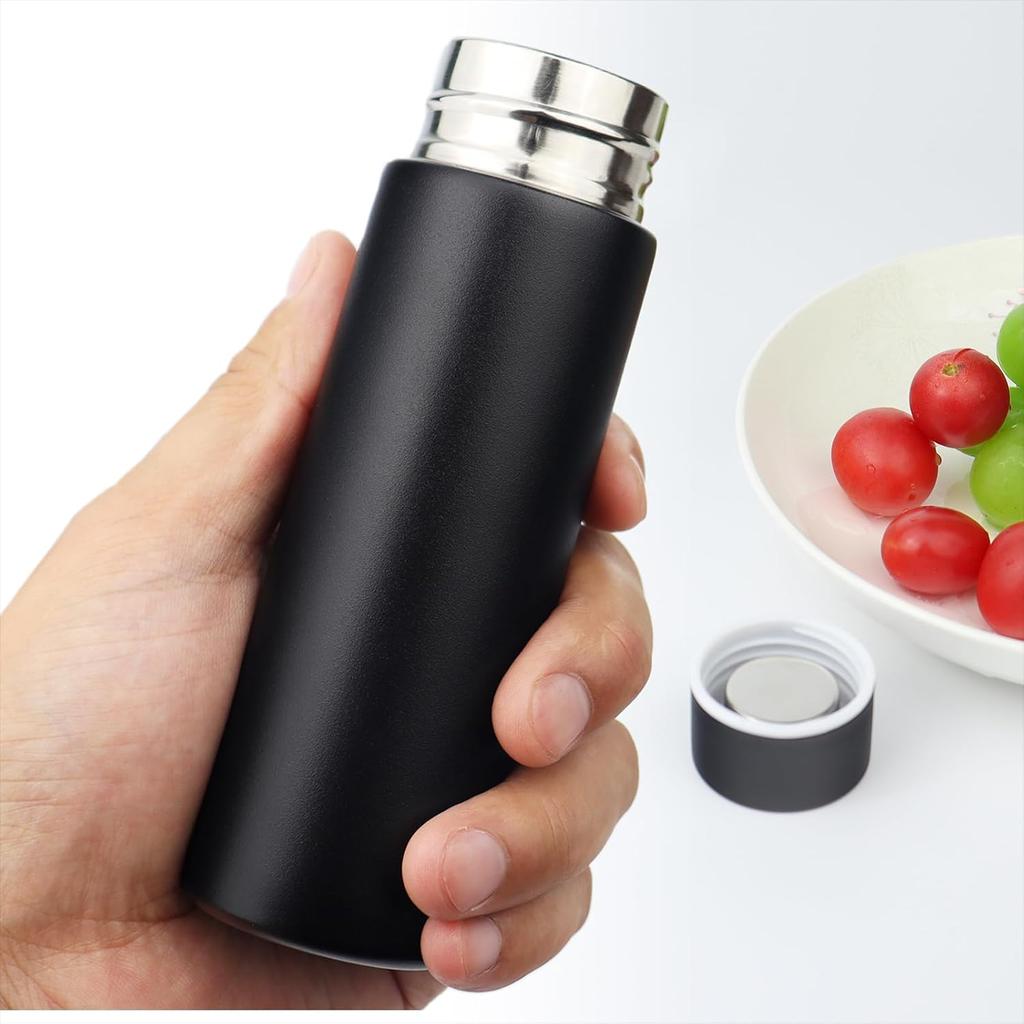 Small Water Bottle Stainless Steel Mini Slim Flask Vacuum Insulated Reusable Leak Proof Hydroflask Thermos 130ml