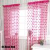Colorful Romantic Love Pattern Line String Curtain Window Door Sheer Curtain For Living Room Home Decoration 100CM*200CM