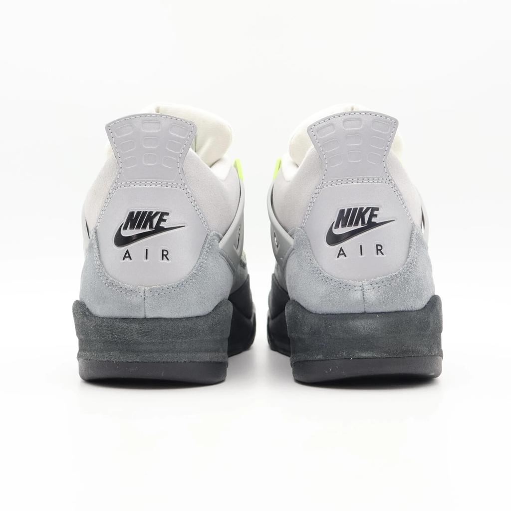 CT5342-007 Nike Air Jordan 4 Retro SE Neon 95 Cool Grey Silver Yellow (Men's)