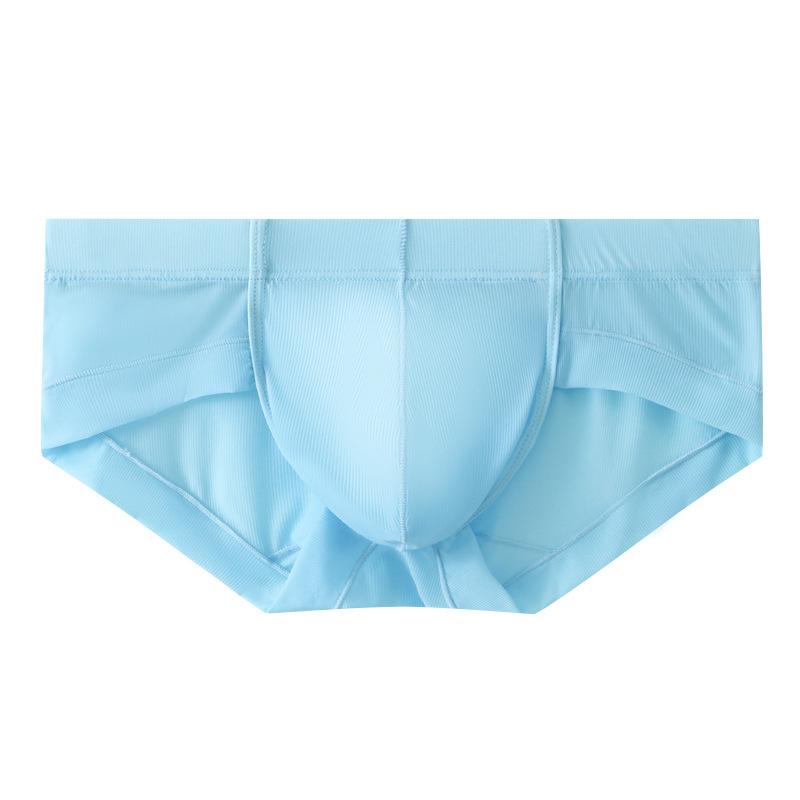 Herren Frühling und Sommer Eis Seide U-förmige große Tasche Niedrig geschnittene Slips