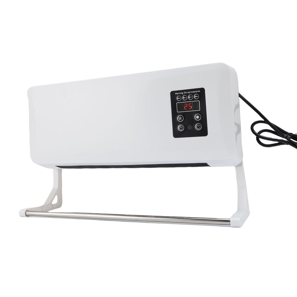 Wall Mounted Heater Cooler Energy Efficient Climate Control Small Air Conditioner Heater Machine for Home Bedroom UK