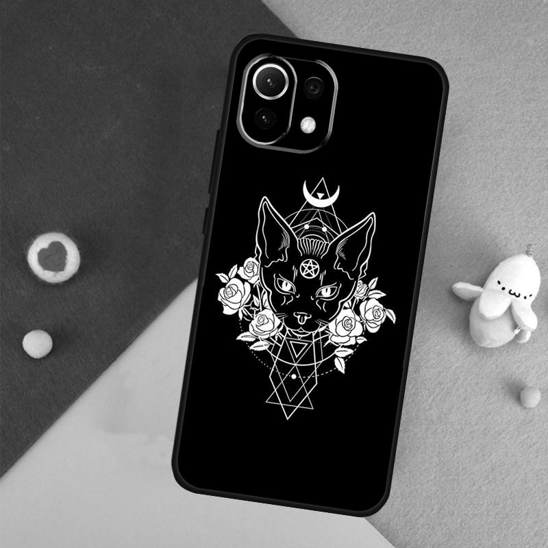 Witchcraft Witch Cat Case For Xiaomi 13 14 15 Ultra 11T 12T 13T 14T Pro POCO X7 Pro X3 X5 X6 F5 F6 M6 Pro Cover