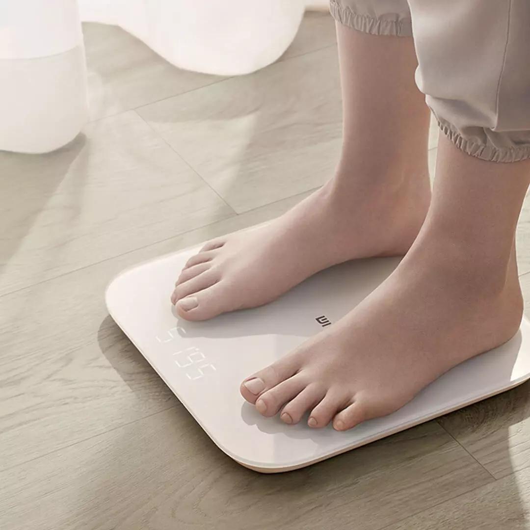 

Xiaomi Smart Body Scale 2 Bluetooth 5.0 Светодиодный цифровой дисплей Весы Весы Измерение в реальном времени Высокоточный датчик давления Фитнес-весы