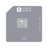 YCS BGA Stencil for Iphone 6-15Pro Max CPU A8/A9/A10/A11/A12/A13/A14/A15/A16/A17 BGA Reballing Stencil Tin Planting Platform