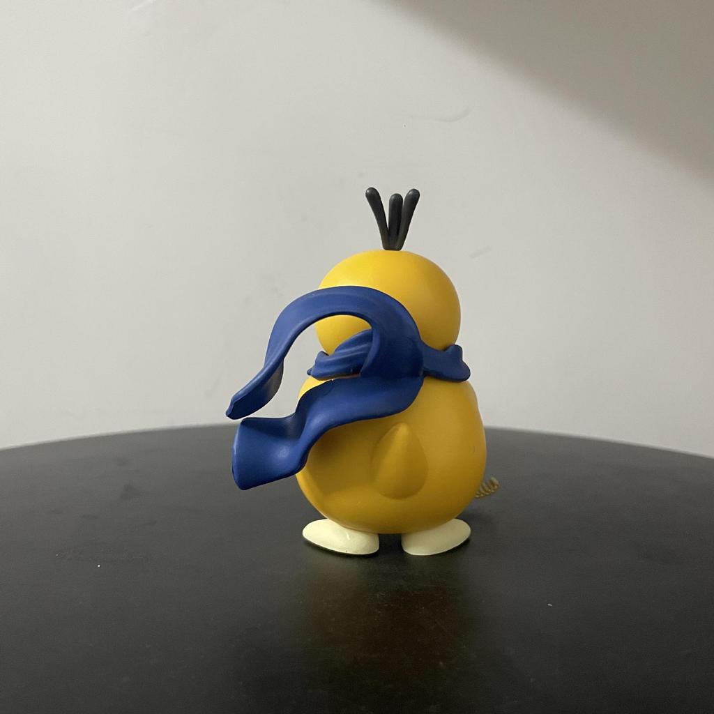 Anime Desktop Figurine: Gatling Gun Duck with Pokémon & Car Models