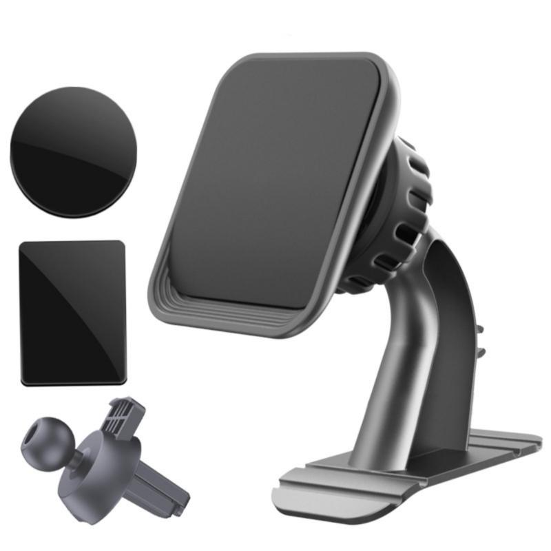Car Phone Holder for Phone 17 16 15 14 13 Car Dashboard Air Vent Mounted Rotating Phone Holder Adhesive Magnetic Stand