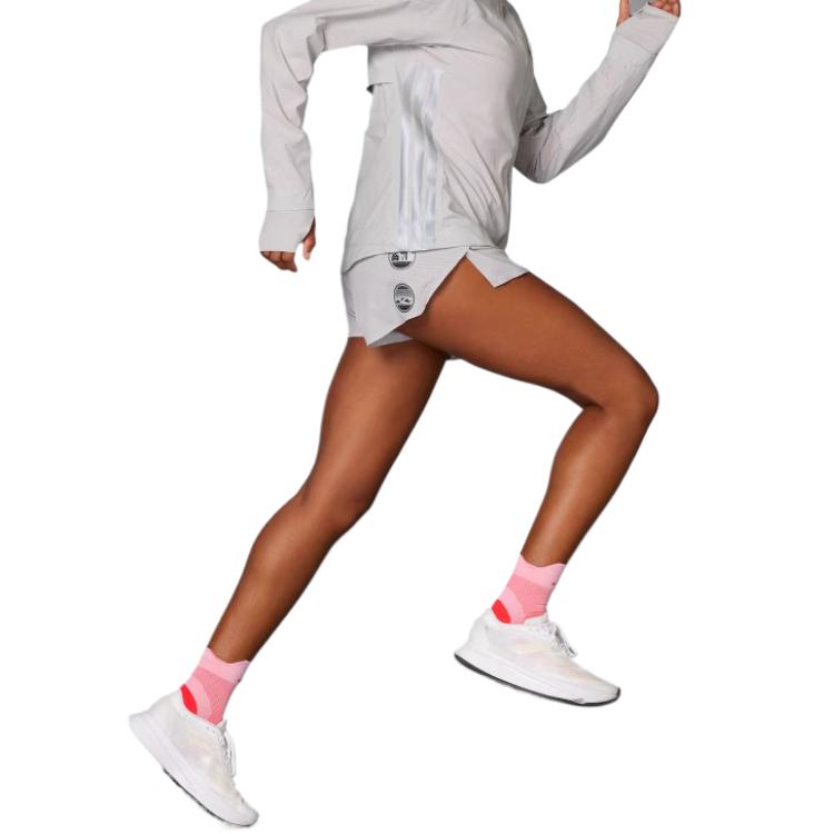 adidas Climacool Hakone Limited Edition Soft Comfortable Minimalist Fashion Sports Shorts Women Shorts Light-Gray JM7906
