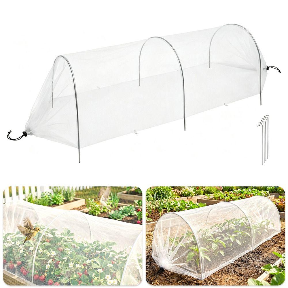 Insect Barrier Plant Protection Netting Bird Control Garden Net Plant Cage Cover Mesh Farm