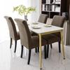 Dining Chair Cover Jacquard Spandex Slipcover Protector Case Stretch for Kitchen Chair Seat Hotel Banquet Elastic
